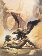 BB26 back: Boris Vallejo cover for Ballantine 1976