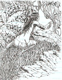 BB 65 - How Tarzan Came To Opar by Tom Yeates - Barsoomian Chronicles IV by Alan Howard