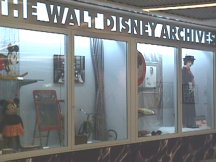 Walt Disney Archives Display