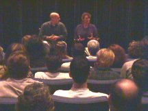 Screenwriters Bob Tzudicker and Noni White Addressing The Bibliophiles