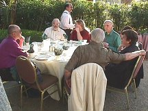 Kenn Nishiue (left in rose shirt) -  Brian Kirby (facing camera) - Jennifer Zeuschner Dimas ...