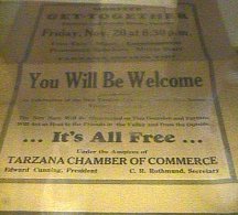 Tarzana Chamber of Commerce Invitation Poster