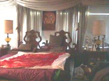 The Hollywood Canopy Bed with Marlene's Shoes
