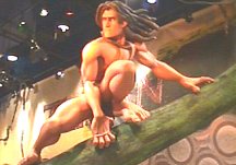 Tarzan Guarding the Disney Store - Hollywood