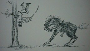 Sketch by ERB ~ M.M.A. Yearbook, 1892
