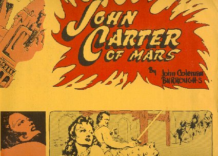 John Coleman Burroughs Sunday Pages - John Carter of Mars