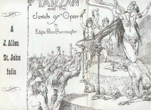 J. Allen St. John Art Folio - 1964 - Tarzan and the Jewels of Opar