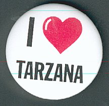 I Love Tarzana Pin from the Tarzana Chamber of Commerce