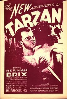 Movie Poster - New Adventures of Tarzan - Herman Brix