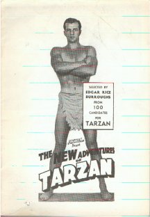 New Adventures of Tarzan - Booklet featuring Posters and Serial Synopses