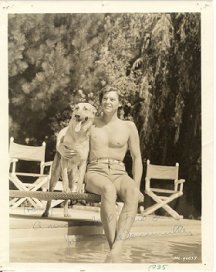 Early Johnny Weissmuller Glossy Photo