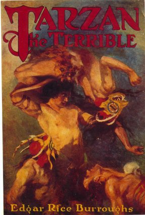 Tarzan the Terrible: Dust Jacket by J. Allen St. John