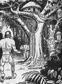 Tarzan Parody in Kurtzman's Goodman Beaver