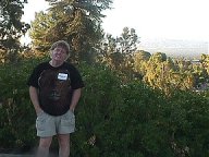 JoN and a view to the north of the San Fernando Valley