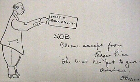 Illustrated advice to nephew Studley Burroughs