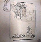 Ed's art from the Seven Ages of (One) Man