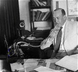 Ed dictating novel