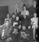 Burroughs family gathering November 1945