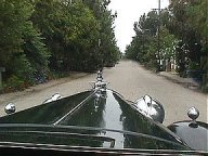 On the way to Tarzana Ranch - view from the Packard