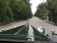 On the way to Tarzana Ranch - view from the Packard
