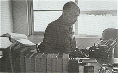 ERB at work in his Honolulu office