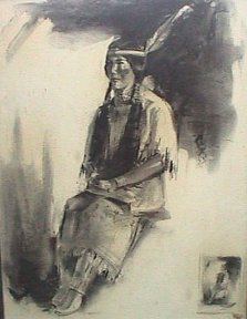Indian Maiden by JCB
