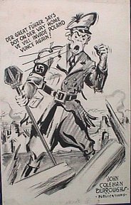 WWII propaganda cartoon