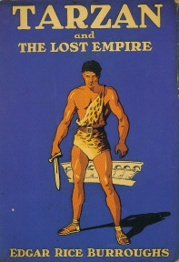 A. W. Sperry: Tarzan and the Lost Empire - wrap-around DJ - b/w FP