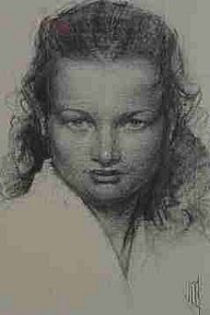 Jane Ralston Burroughs ~ Portrait by John Coleman Burroughs