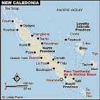 New Caledonia Map