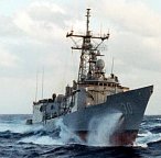 Frigate USS Reid