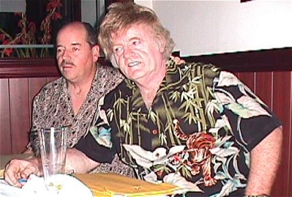 Danton and Bill at Charlie G's