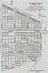 Plan for the Tarzana Tract Subdivision