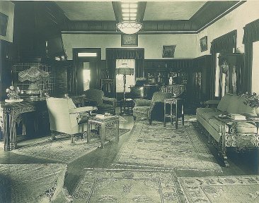 Living Room ~ Tarzana Ranch 1921
