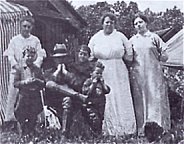 Camp Disaster near Rolling Prairie, Indiana, June 18, 1916