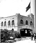 Garage and Ballroom building with Hully and Jack