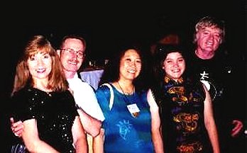 Edie and Wayne ~ Sue-On, China-Li and Bill Hillman