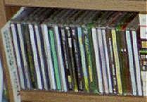My ERB related music CDs.