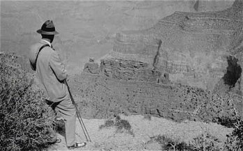 ERB overlooking Grand Canyon