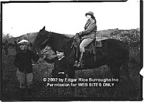 Joan and brothers on the trail