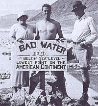 Emma, Hulbert and ERB at Death Valley