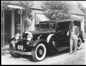 ERB and one of his Packards