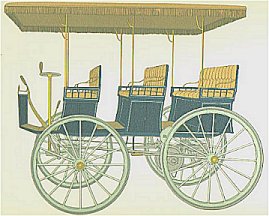 Click: The electric horseless carriage Ed drove at the Chicago Exposition 1893