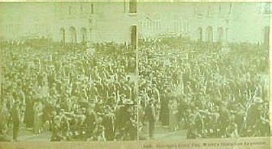 Crowd on Chicago Day