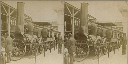 First Train Ever To Run in New York City, August 9th 1831