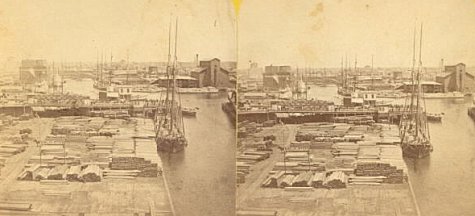 Chicago River Panorama from Randolph Street