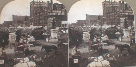 Haymarket area and Police Monument