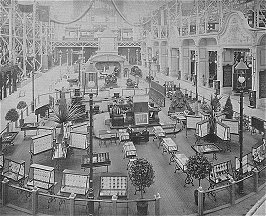 Floor of Electricity Building: Looking south from centre