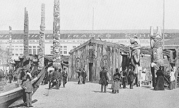 Totem Poles of the Quackuhl Indians