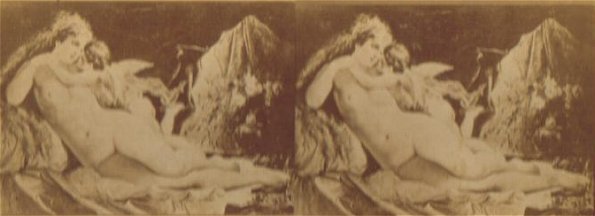 Nude With Cupid